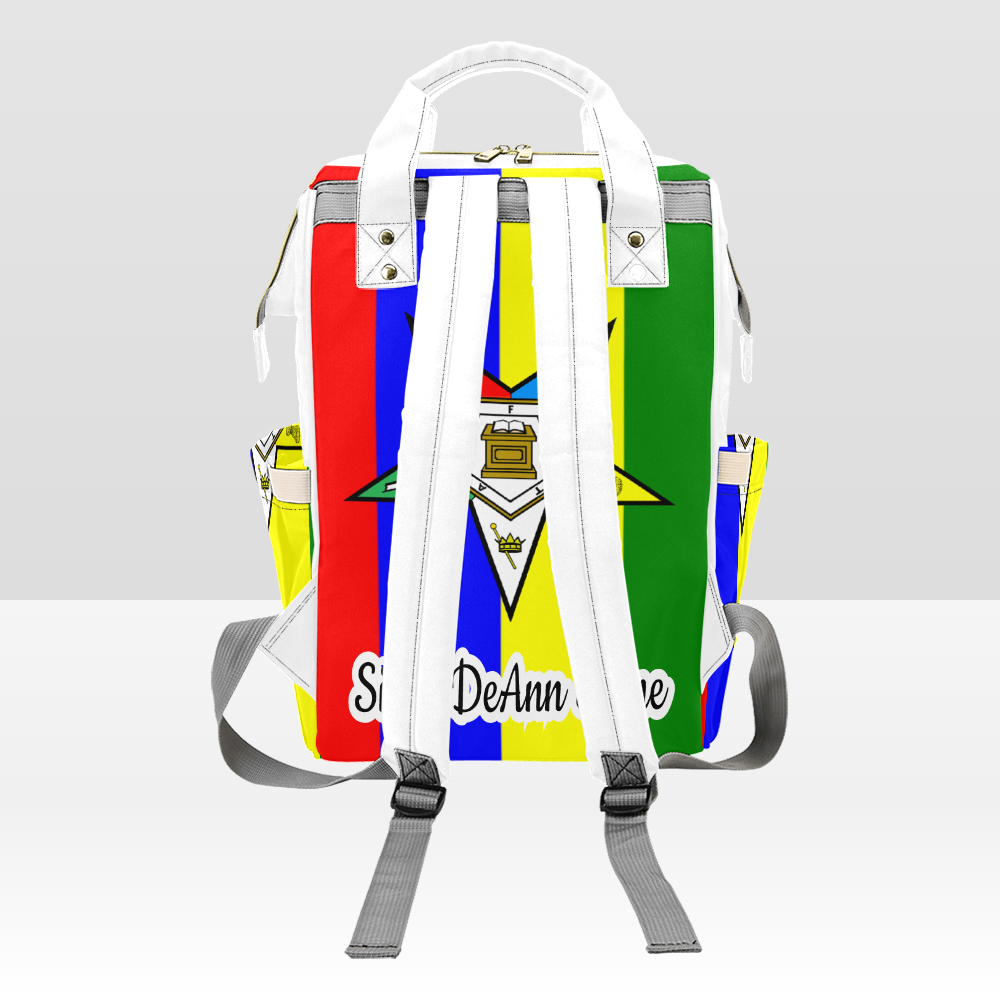 OES Customized Backpack  Multi Functional Laptop Diaper Bag Backpack – T  And B Custom Creations